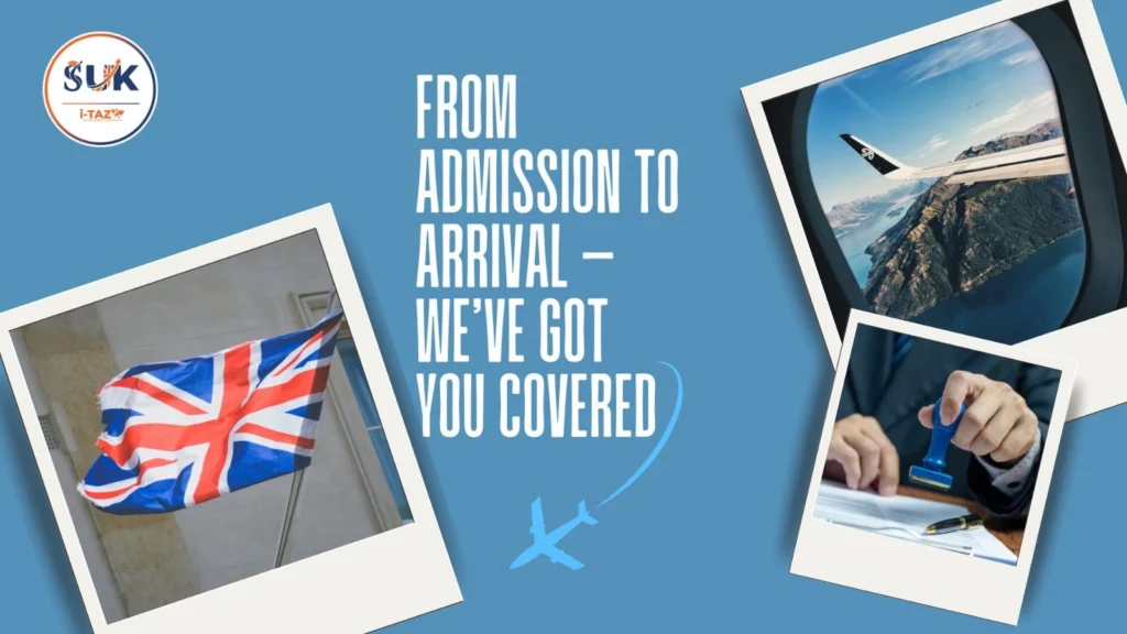 UK study visa arival