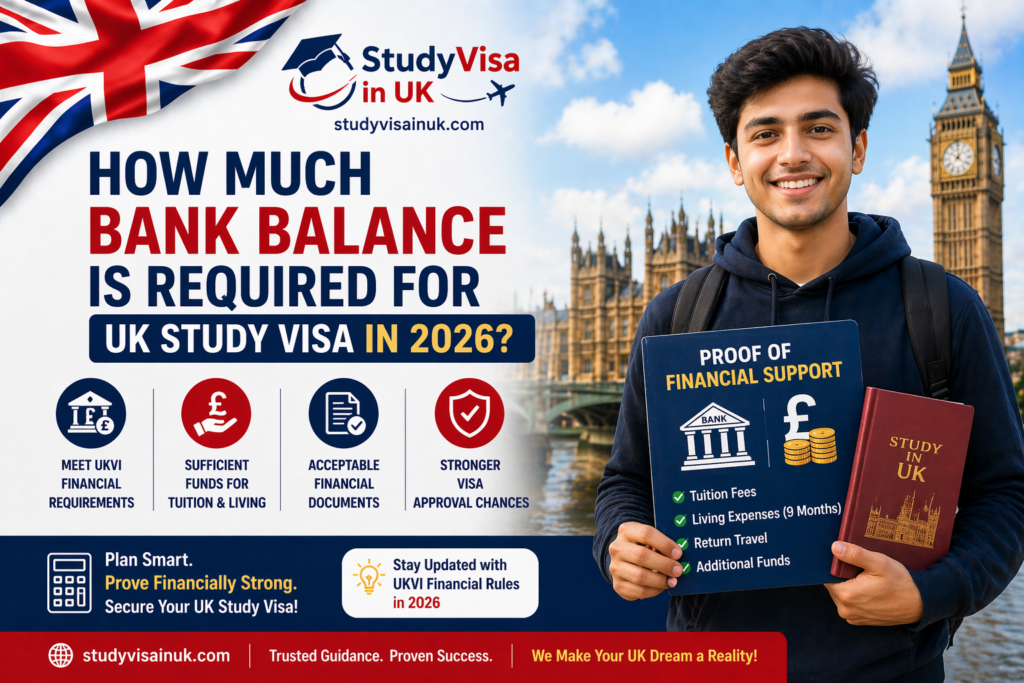 How Much Bank Balance Is Required for UK Study Visa in 2026?